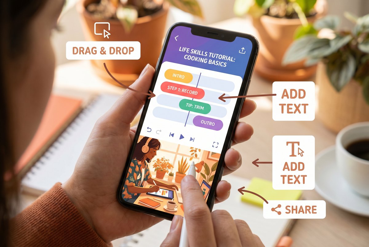 红桃视频使用教程视频剪辑功能演示